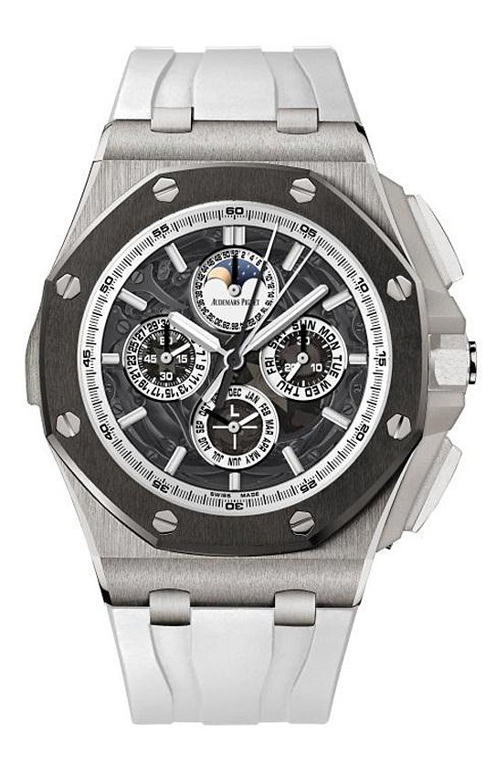 Audemars Piguet Royal Oak Offshore Grande Complication Titanium watch REF: 26571.IO.OO.A010.CA.01 - Click Image to Close
